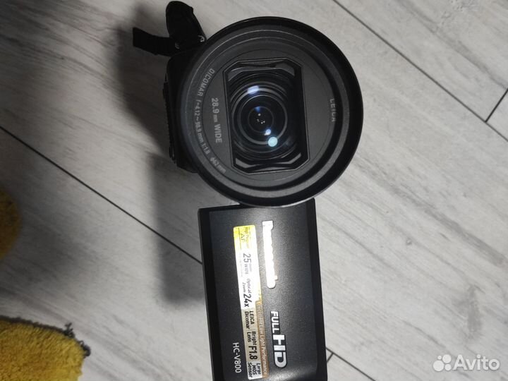 Видеокамера panasonic HC v800