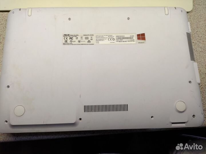 Корпус Asus K540l нижняя часть