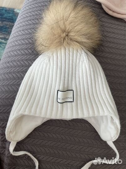 Шапка зима для девочки 50-52