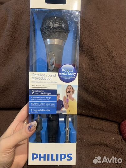 Микрофон для караоке Philips