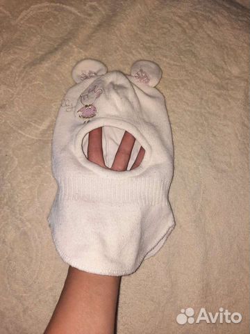 Шапка шлем для девочки новый