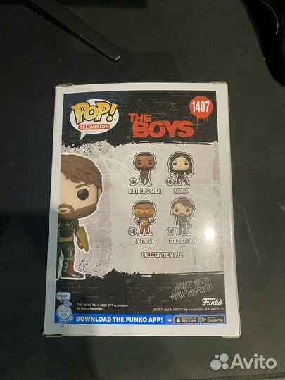 Funko pop Soldier boy 1407