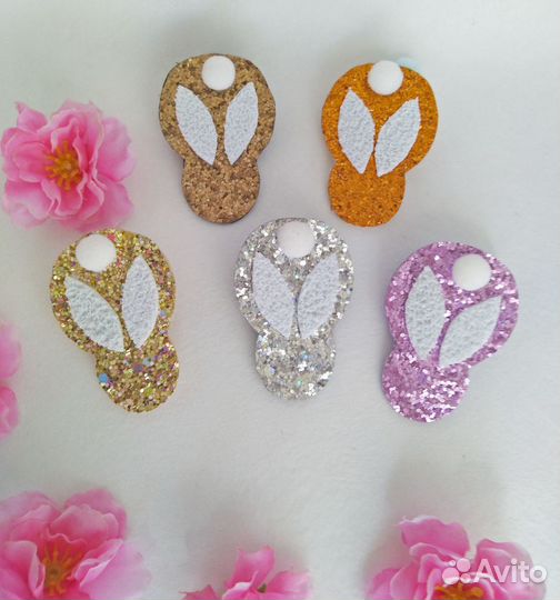 Заколочки-зайчата