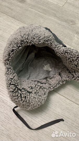 Шапка ушанка зимняя детская