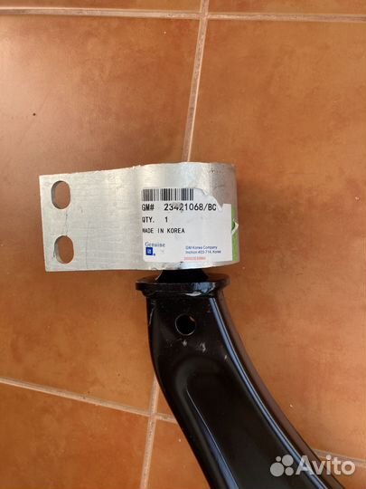 Рычаг передний chevrolet malibu 9