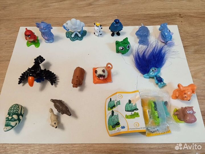 Киндер сюрприз и другие мелкие иргушки