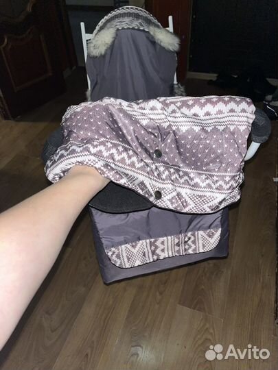 Детские санки коляска бу