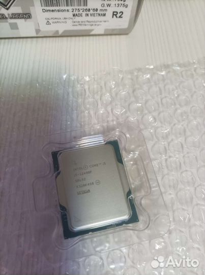 Процессор intel core i5 12400f