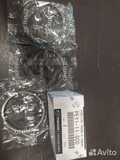 Поршневые кольца к-кт PE (2.0) STD PEY111SC0