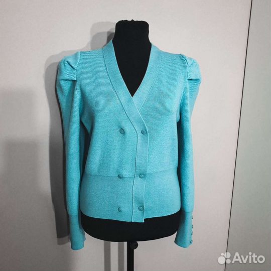Кардиган новый в цвете Tiffany