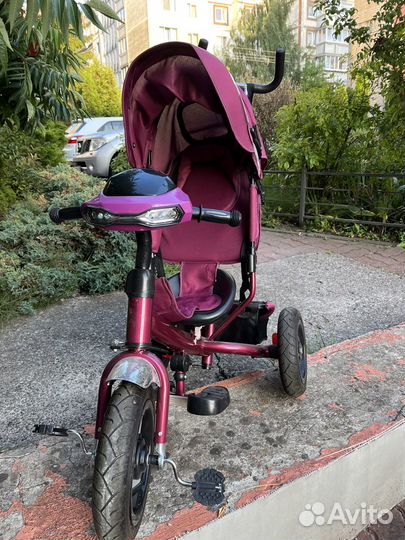 Велосипед с ручкой