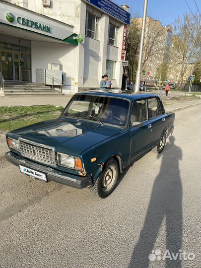 ВАЗ 2107 1.5 МТ, 2001, 99 999 км