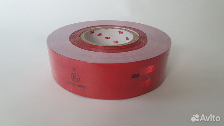 Белая светоотражающая лента 3М серия 997 арт. 1486