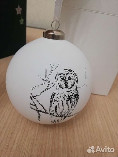 Елочная игрушка шар на елку