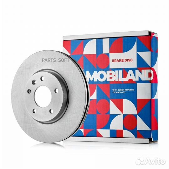 Mobiland 416101351 Диск тормозной передний вентили