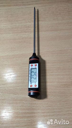 Термометр со щупом тр101 с чехлом и батарейкой