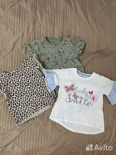 Одежда пакетом для девочки 86 92