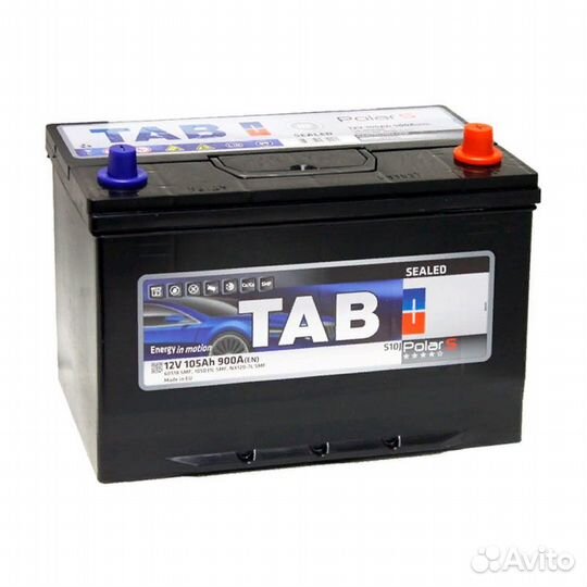Аккумулятор TAB Polar S 6ст-105 R+ 105 ач