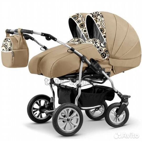 Коляска для двойни mikado duet 2в1