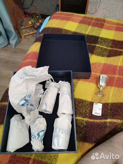 Набор серебряных рюмок