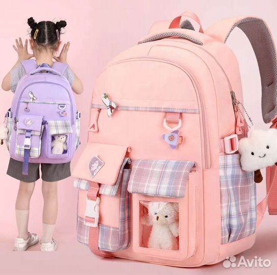 Рюкзак школьный для девочки новый