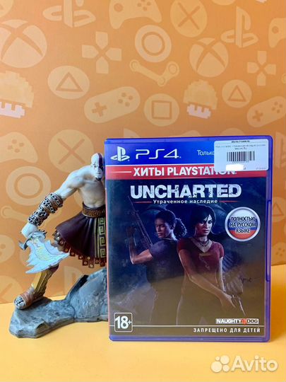 PS4 Uncharted: Утраченное Наследие б.у