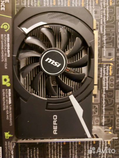 Видеокарта MSI nvidia GeForce GT 1030, GT