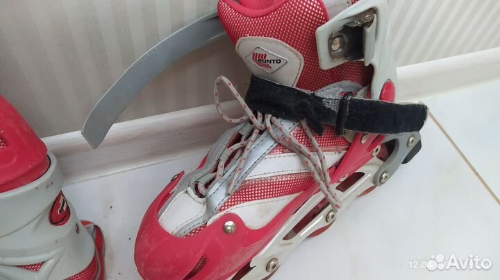 Ролики для девочки раздвижные