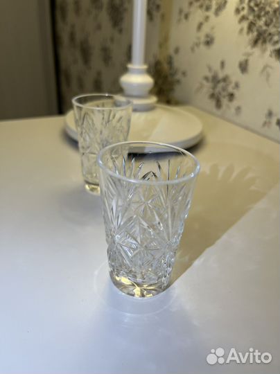 Хрустальные рюмки СССР