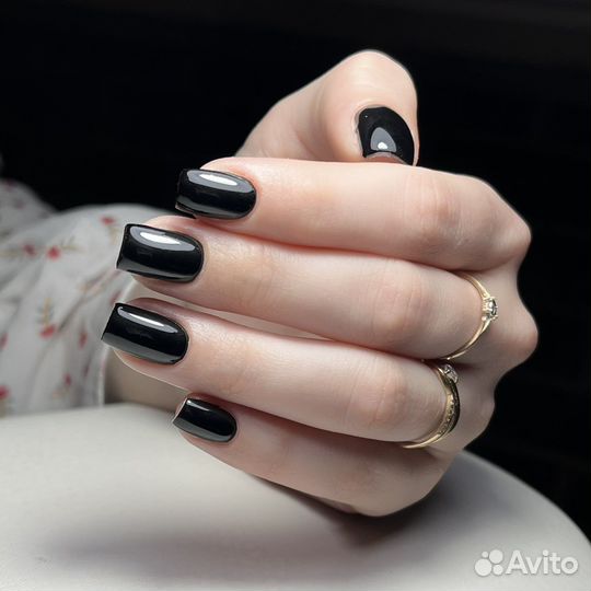 Маникюр наращивание