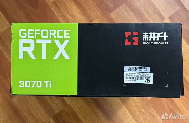 Видеокарта rtx 3070 ti