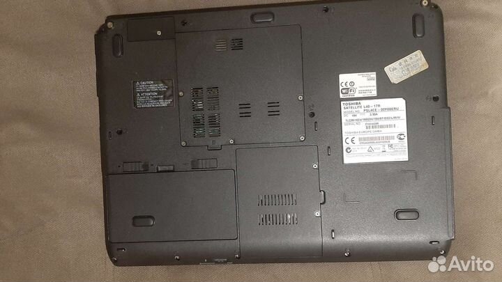 Ноутбук toshiba