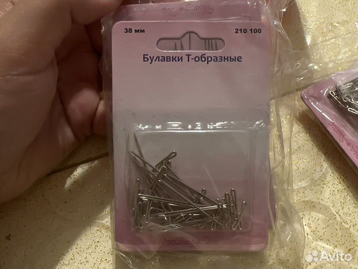 Булавки Т-образные Hobby&Pro