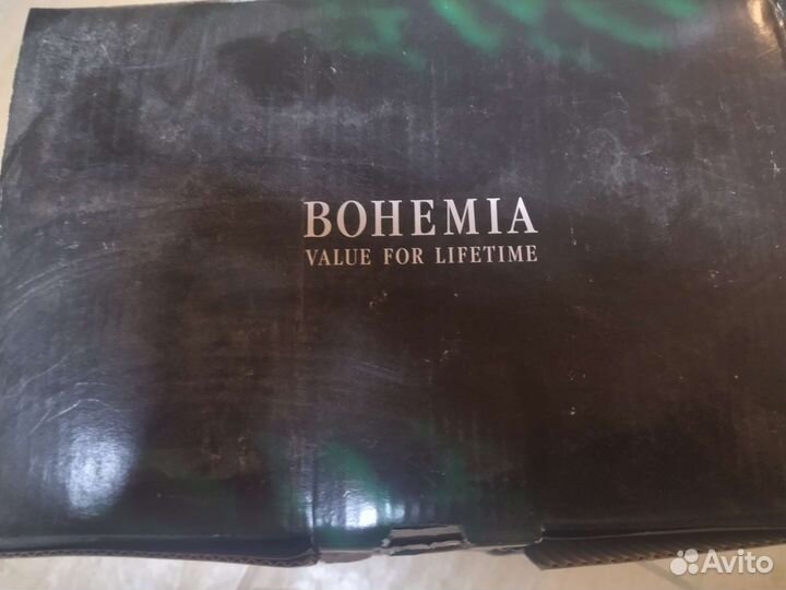 Бокалы для вина и стаканы для воды bohemia