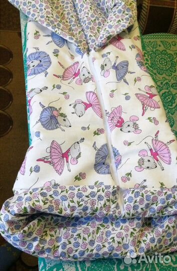 Конверт на выписку новорождённого из роддома