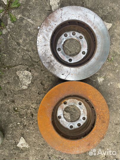 Диски тормозные передние Volkswagen Touareg