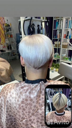 Окрашивание волос