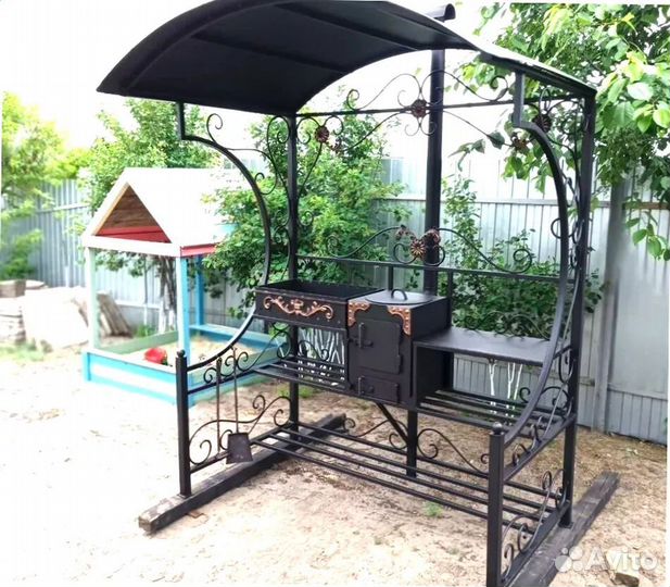 Мангал кованный