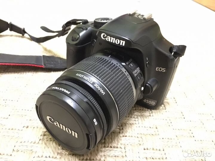 Canon 450d kit 18-55