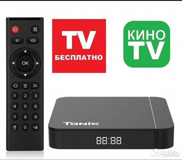 Смарт-тв приставка Tanix W2