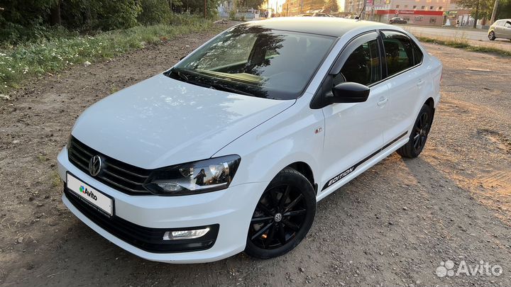 Volkswagen Polo 1.6 AT, 2018, 120 500 км