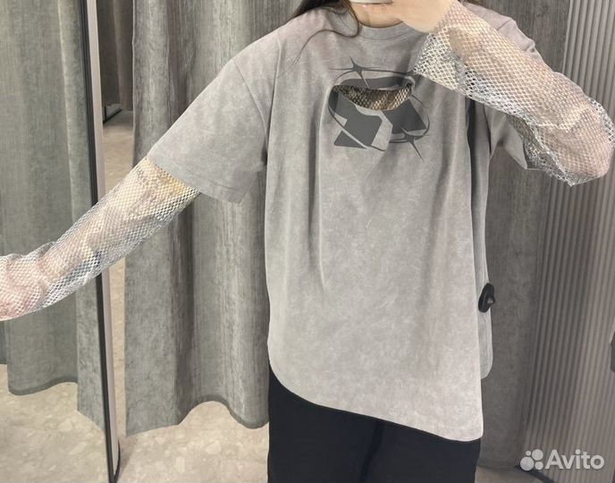 Лонгслив сетка Lime (S)