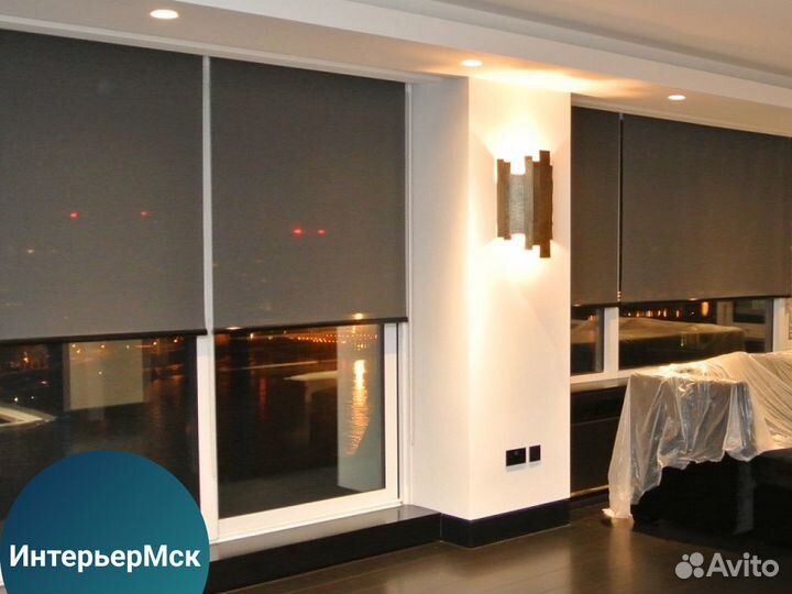 Автоматические рулонные шторы