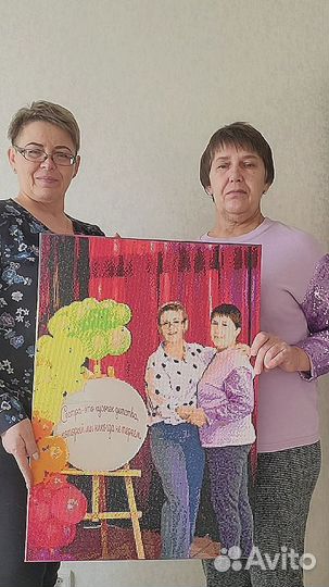 Алмазная мозаика по фото - производство