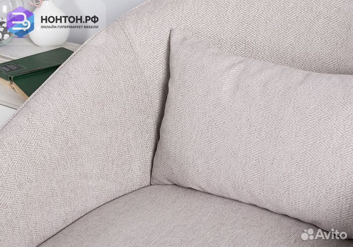 Кресло Бернис светло-розовое