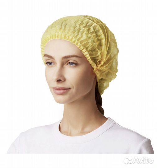 Шапочка шарлотта одноразовая, 100 штук