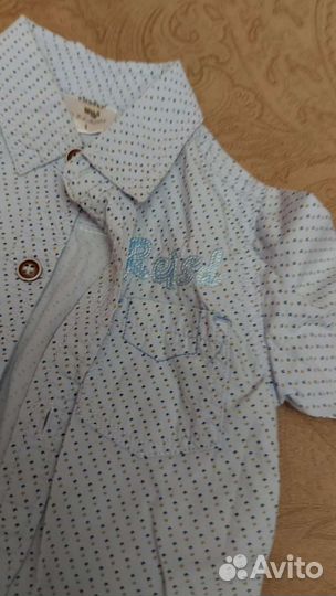 Рубашка и брюки на мальчика 86