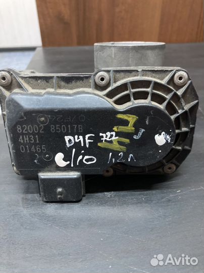 Дроссельная заслонка renault clio 2001-2013