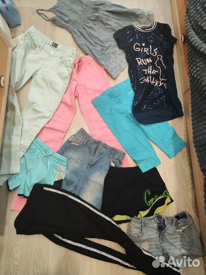 Пакет вещей для девочки 134-146