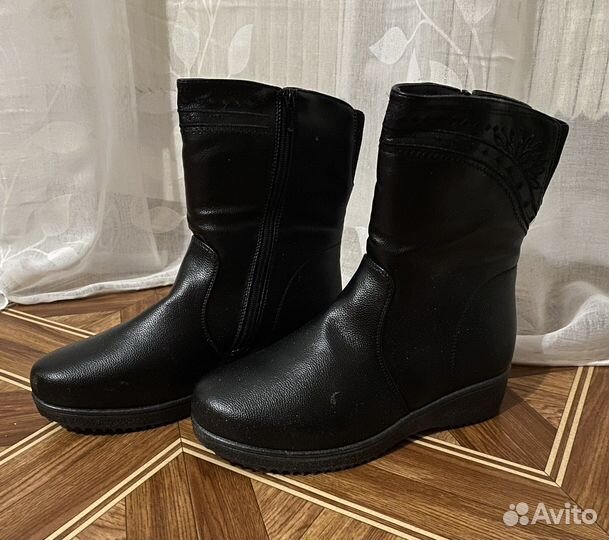 Сапоги зимние женские 37 новые